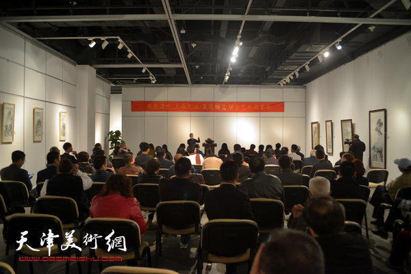 “艺海清扬·近现代名家画展”在天津美术馆举行