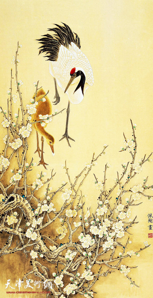 王佩翔工笔画：《春和景明》