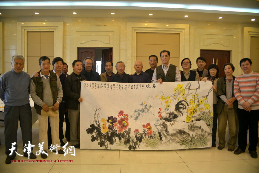 天津市纪念希望工程实施25周年爱心书画捐赠活动举行