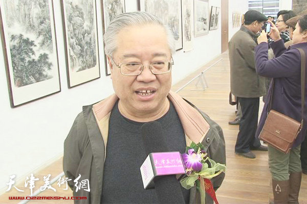 赵国经谈天津画院35周年美展：中青画家是中坚力量