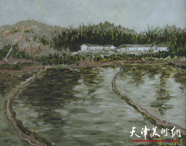 滨海新区青年油画家赵景军作品