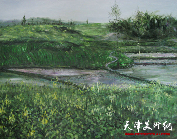 滨海新区青年油画家赵景军作品