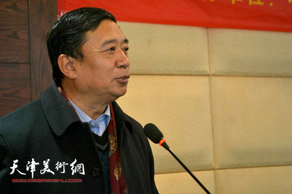 天津师范大学工会副主席齐建新致辞。