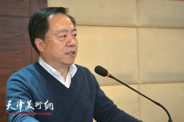 天津师范大学副校长王润昌致辞。