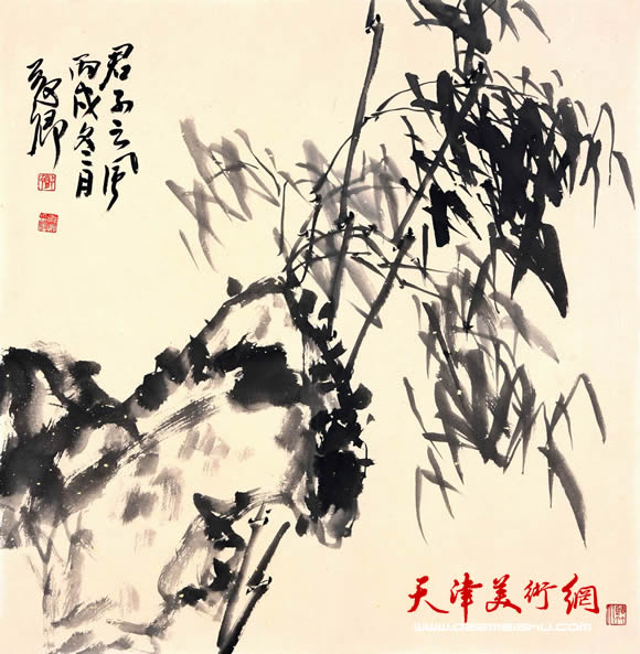 解殿卿作品《君子之风》