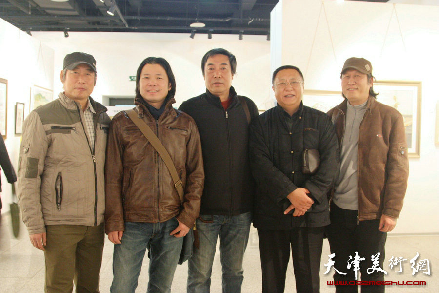 第八届天津美协水彩专业委员会会员年展在天津财经大学开幕