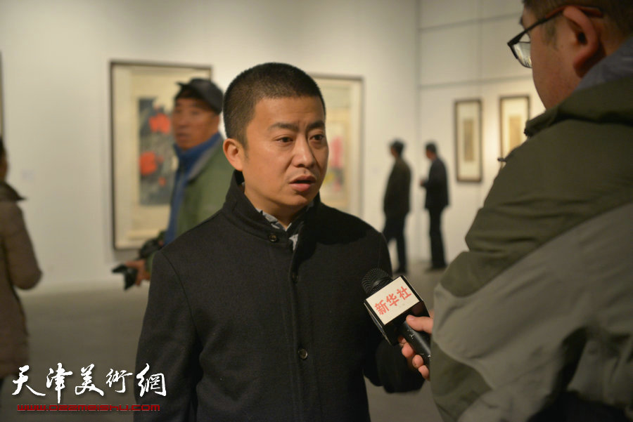 风云壮观—中国书画收藏精品展在天津美术馆开展，