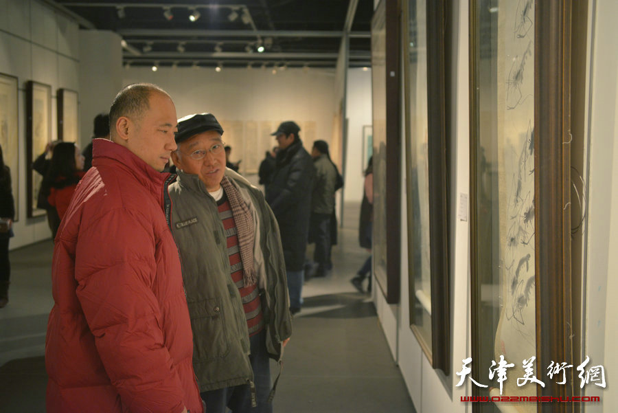 风云壮观—中国书画收藏精品展在天津美术馆开展，