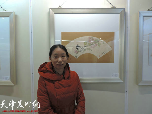 参展画家庄雪阳