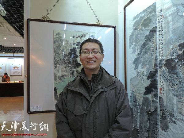 参展画家陈渊