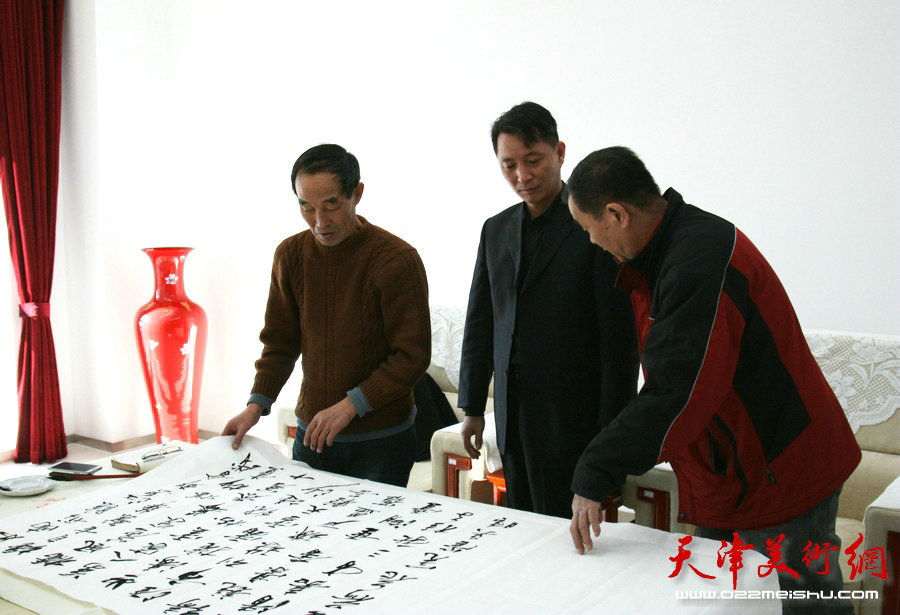 津门书画家走进国家海洋博物馆活动在中新生态城渤海监测监视基地举行。