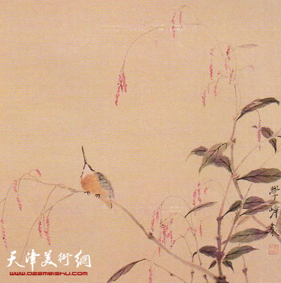 刘学峰作品《芳霄露清》