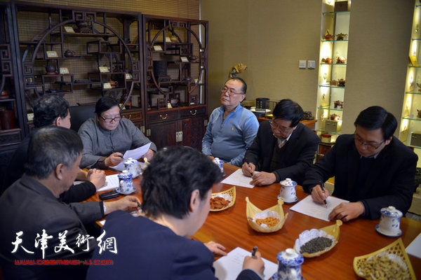 天津市书法家协会硬笔书法研究会2014年度工作总结会1月22日召开。