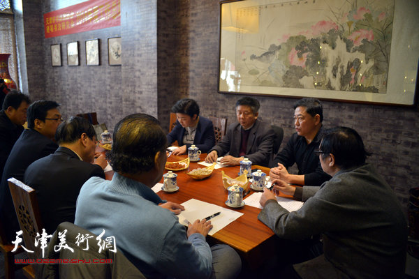 天津市书法家协会硬笔书法研究会2014年度工作总结会1月22日召开。