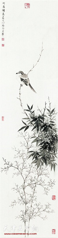 王心刚作品：梅兰竹菊