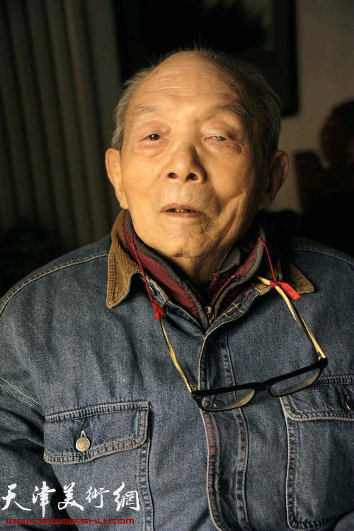 2014年12月20日，103岁的夏明远 张之先 摄。