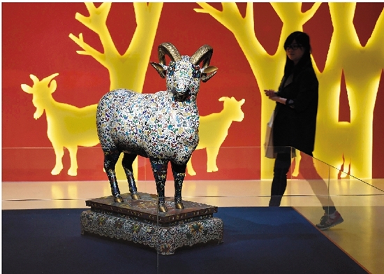 “大吉羊—南博藏羊文物精品展”在南京博物院展出