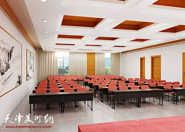 中国艺术研究院工笔画研究院公共课教室
