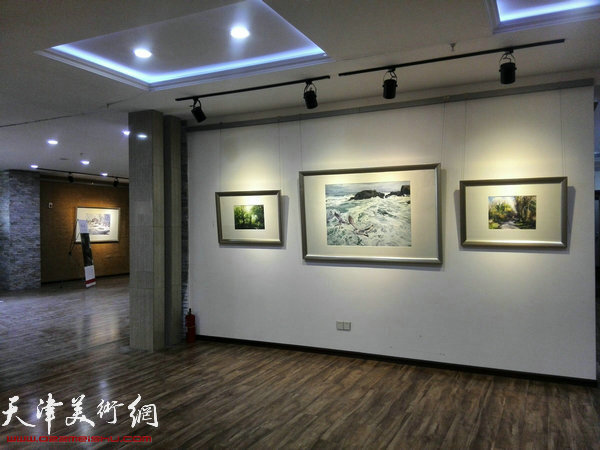 “梦之旅——杜晓光水彩画巡展”现场。