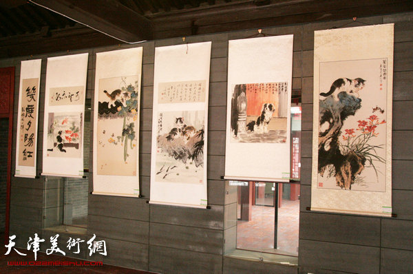 翰墨情怀—天津格调书画院作品展在杨柳青开展