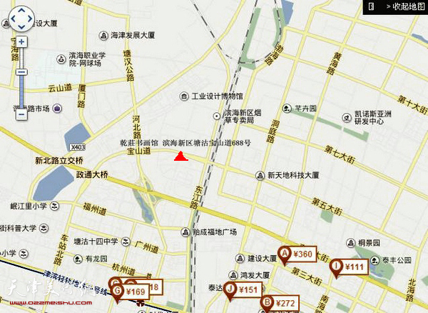 中国乾莊书画院地图