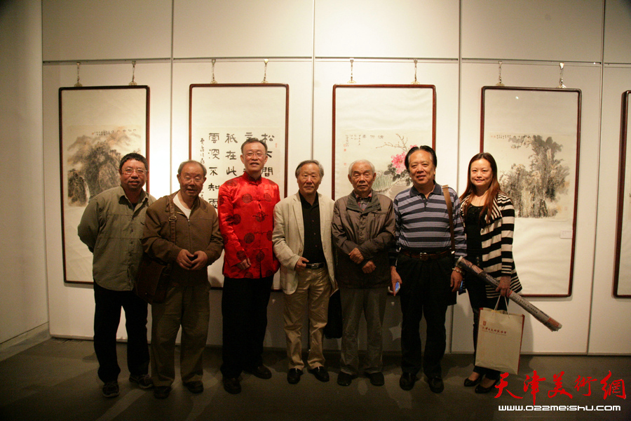 “津门画语”津门书画院第五届年展在天津美术馆开展