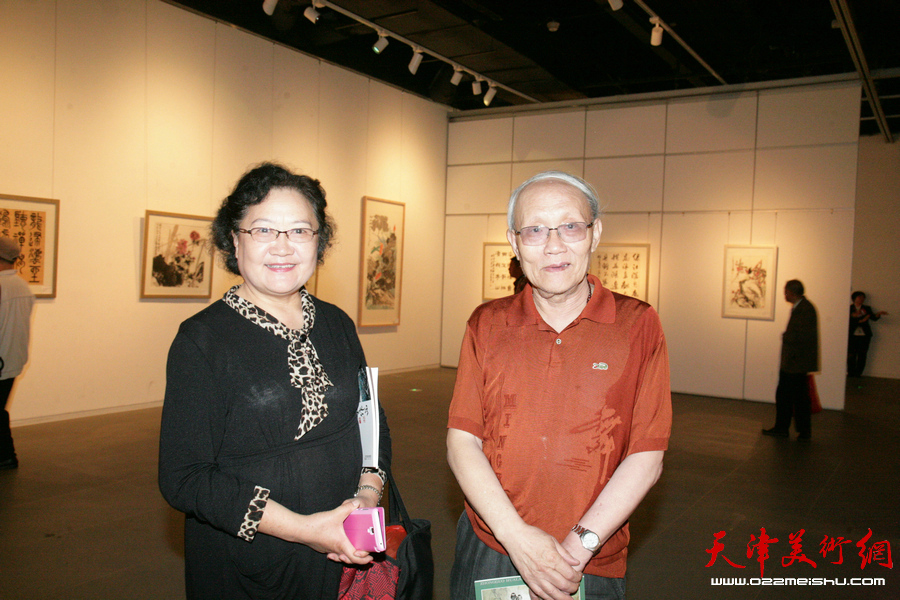 “津门画语”津门书画院第五届年展在天津美术馆开展，