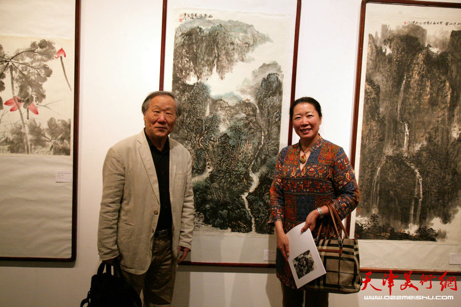 “津门画语”津门书画院第五届年展在天津美术馆开展，