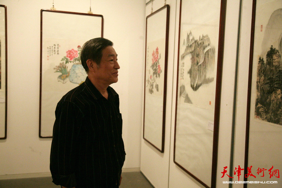 “津门画语”津门书画院第五届年展在天津美术馆开展，