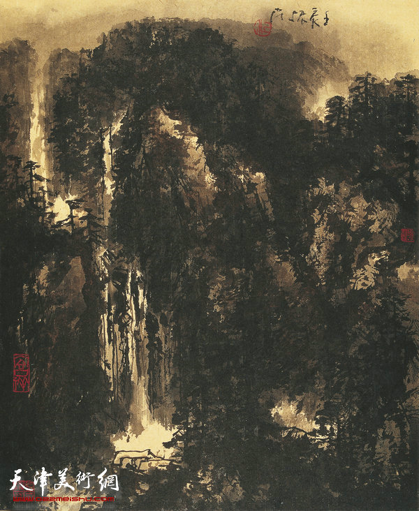纪振民作品：山涧泉水天然调