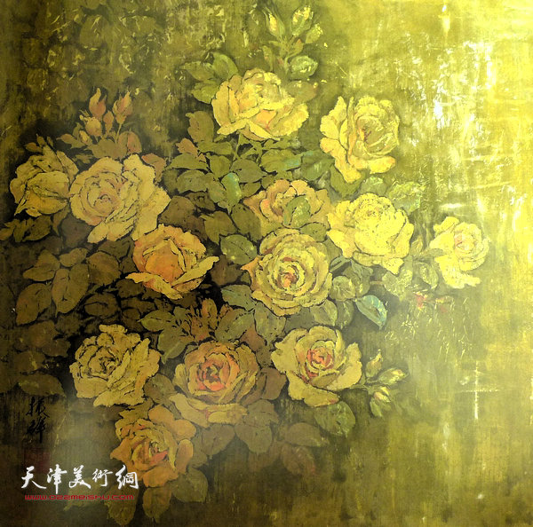 张振群作品：黄月季