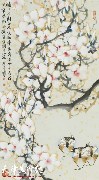 皎皎玉兰花  2010年