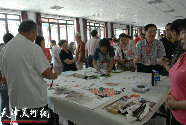 广济寺结缘笔会