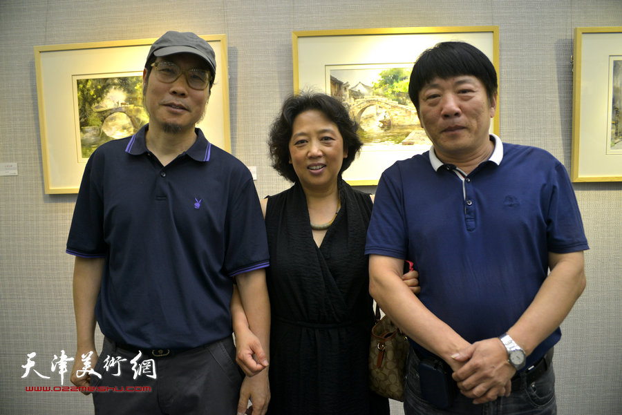 左起：杨俊甫、邓国萍、高原春。