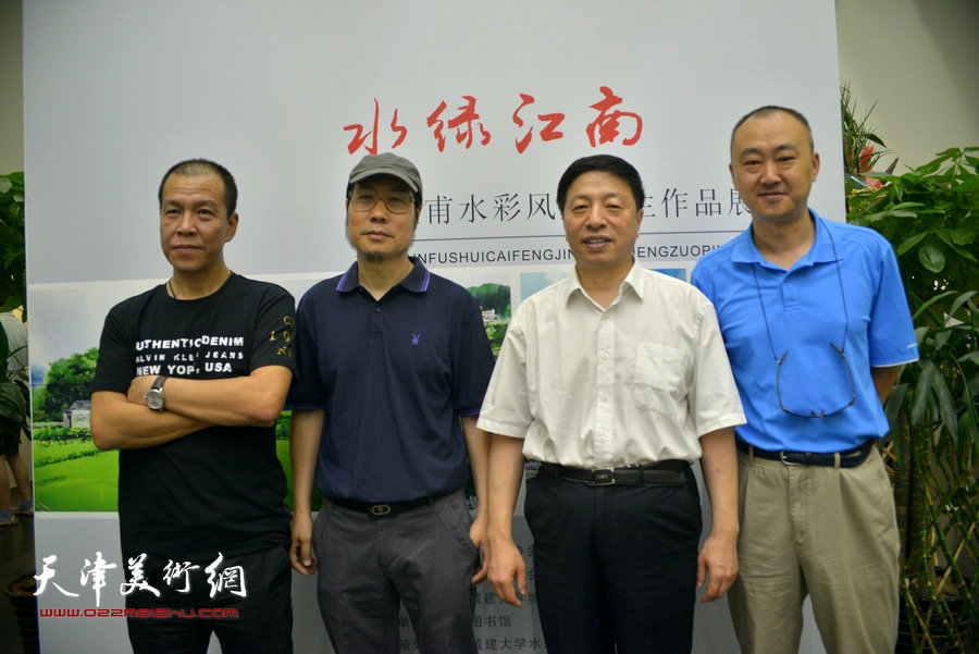 左起：尚金凯、杨俊甫、王晨亮、柴博森。