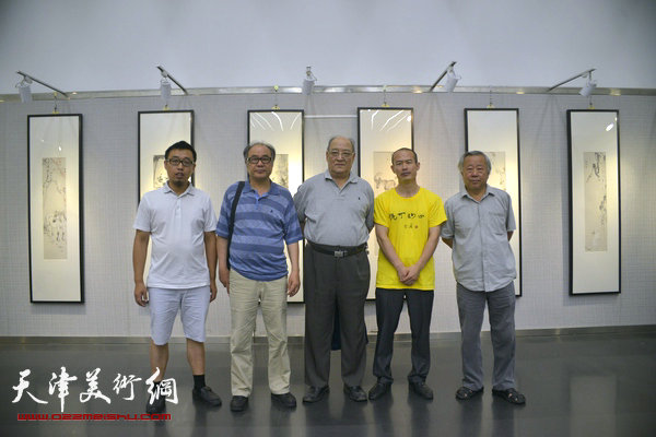 悦可妙心—张建永中国画小品展在天津图书馆开展