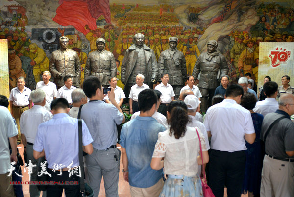 中华魂魄-天津市、区政协历届委员纪念抗日战争胜利70周年书画摄影作品展