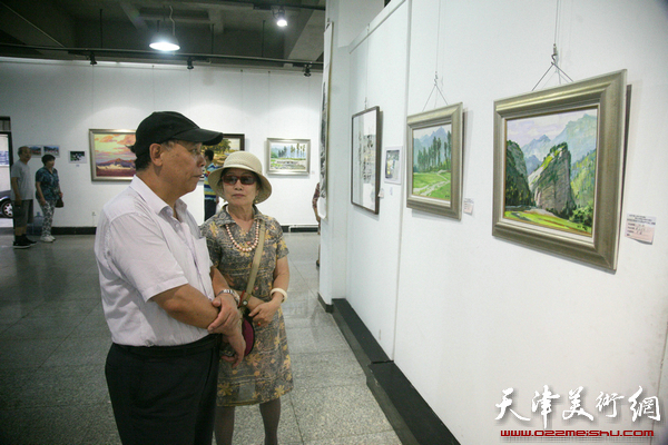 河西美协蓟县写生团写生优秀作品汇报展