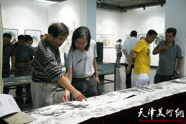 河西美协蓟县写生团写生优秀作品汇报展