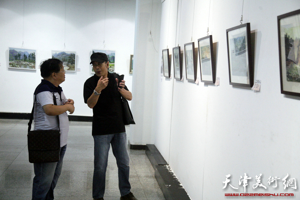 河西美协蓟县写生团写生优秀作品汇报展