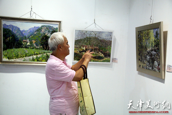 河西美协蓟县写生团写生优秀作品汇报展