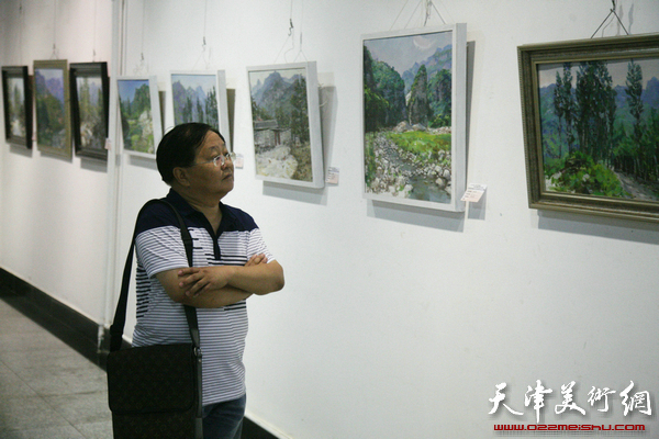 河西美协蓟县写生团写生优秀作品汇报展