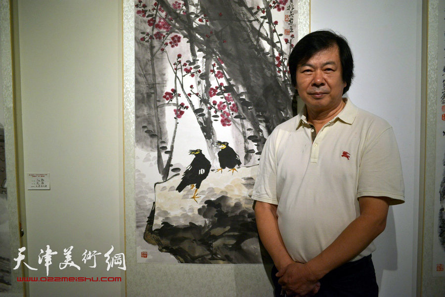 “到人民中去”京津冀百名艺术家志愿者赴抗战圣地服务采风创作成果巡展在天津美术学院美术馆开幕。