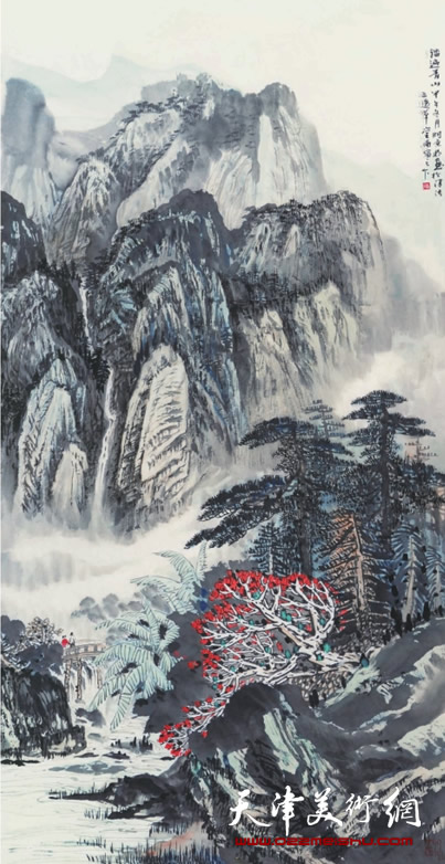 时景林作品《踏遍青山》