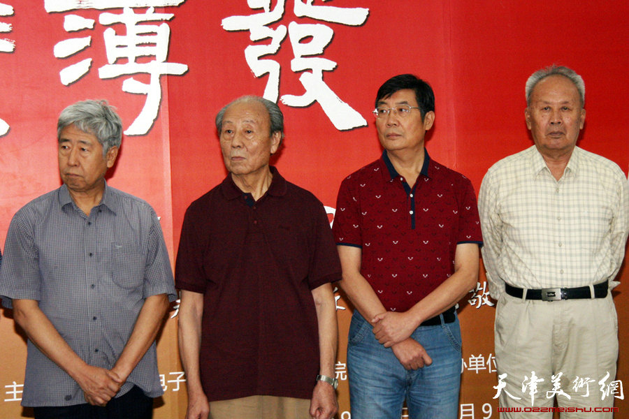 左起：刘长兴、赵伯光、陈国印、孙宝发