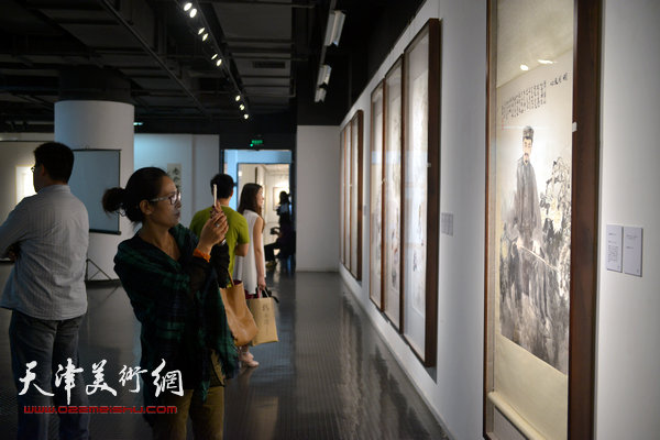 大匠之园-杨德树艺术作品展览现场。