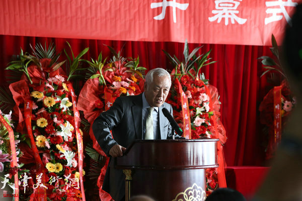 中国国画家常务副主席著名画家叶向阳先生致辞