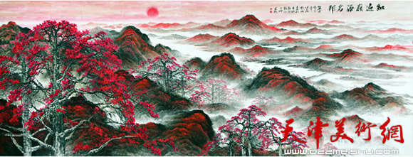 庞雨作品：《红遍岭海名邦》