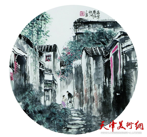 庞雨作品：《寻常巷陌》