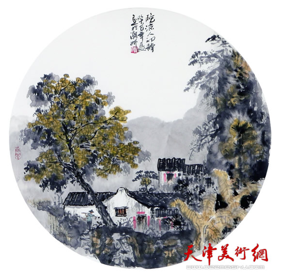 庞雨作品：《人初静》